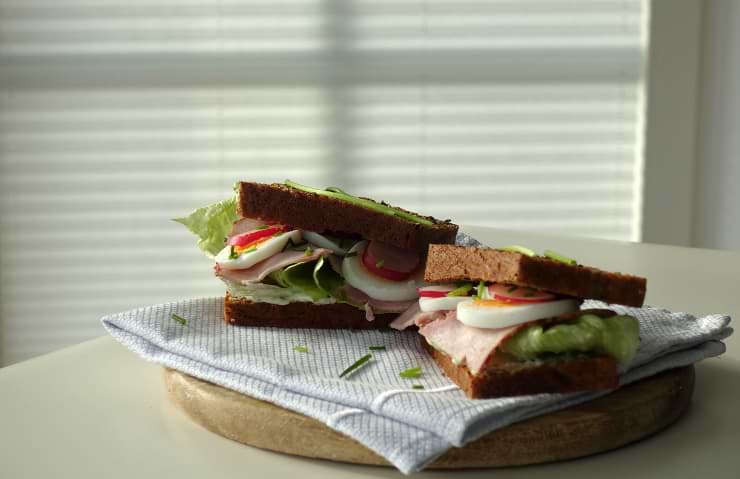 Low Carb Stulle Butterbrot