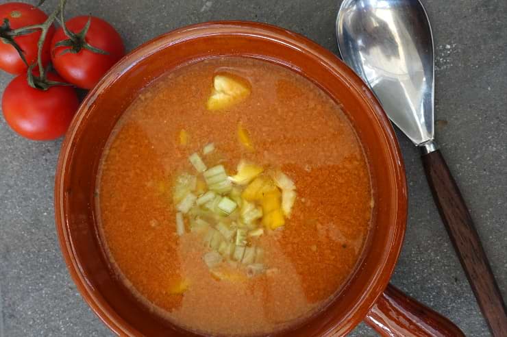Gazpacho Low Carb Suppe